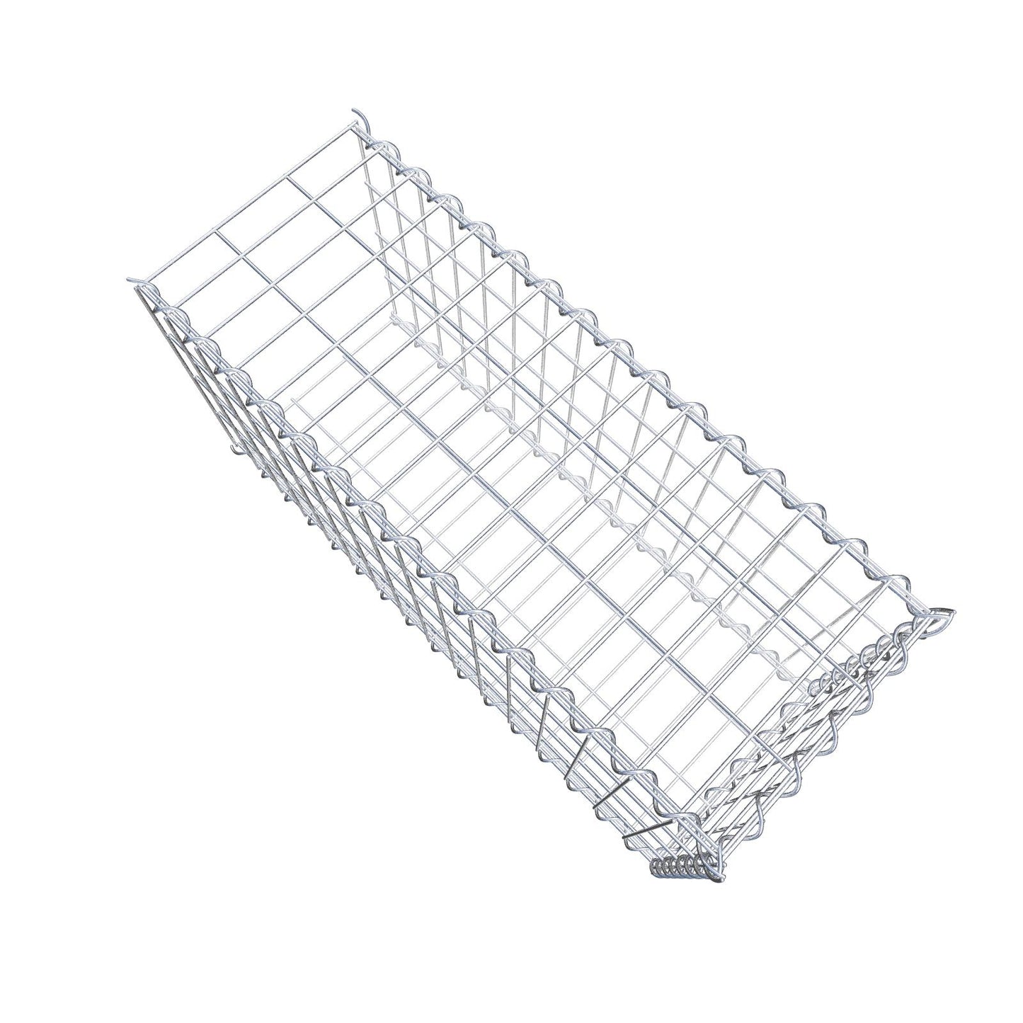 Gavión adicional tipo 2 80 cm x 40 cm x 30 cm (L x A x P), malla 5 cm x 10 cm, en espiral