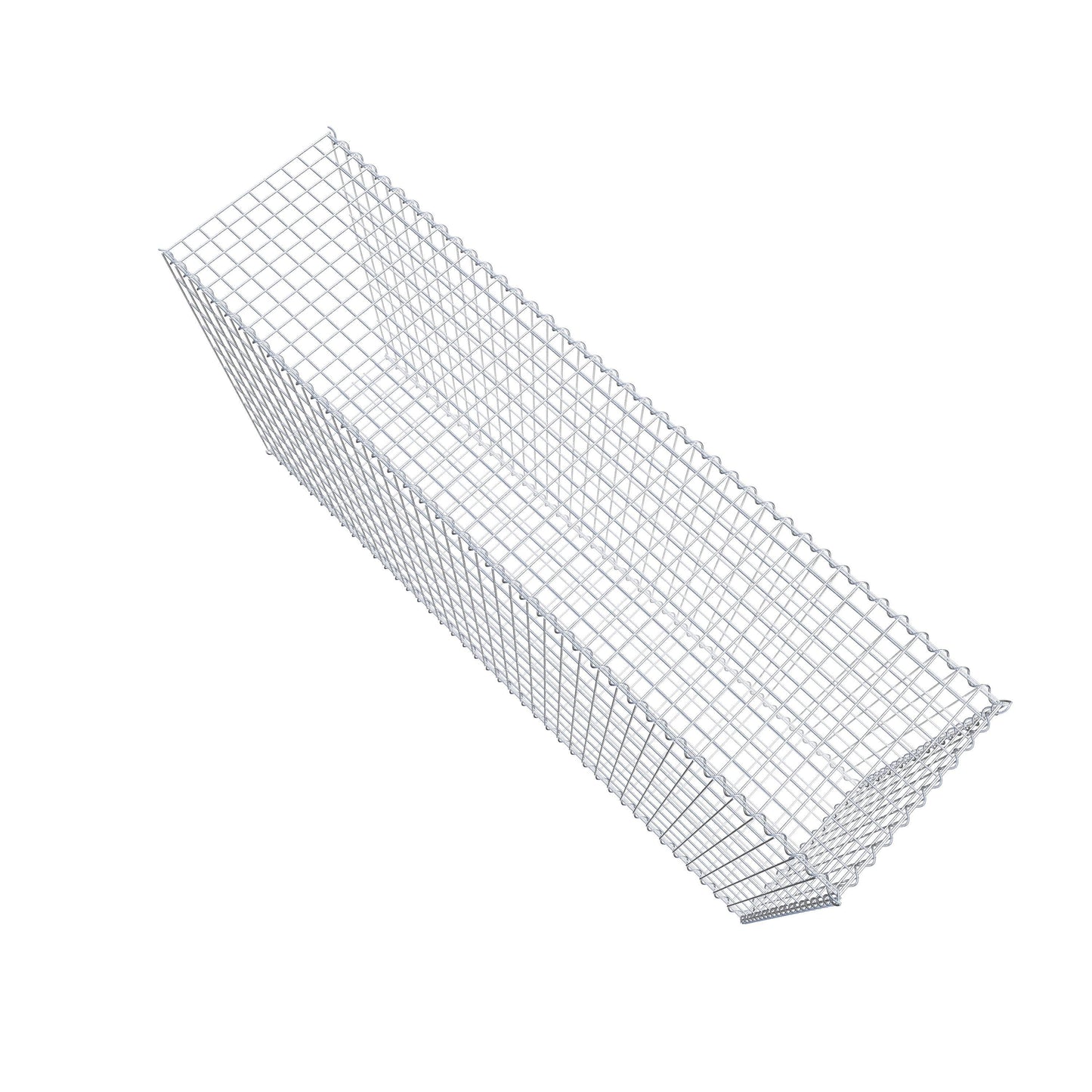 Gavión complementario tipo 2 200 cm x 100 cm x 50 cm (L x A x P), malla 5 cm x 10 cm, espiral