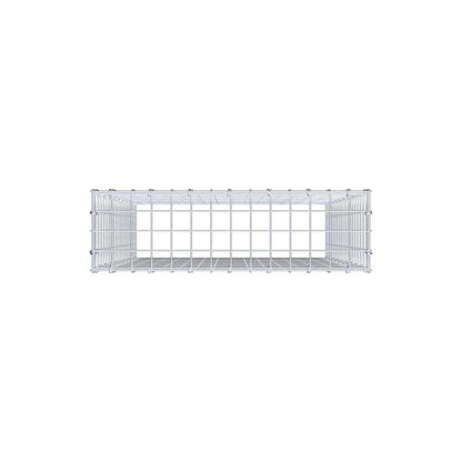 Gavión complementario de tipo 3 100 cm x 70 cm x 20 cm (L x A x P), malla 5 cm x 5 cm, anillo en C