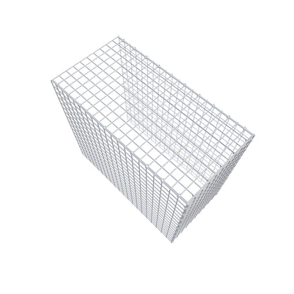 Gabião Tipo 4 100 cm x 90 cm x 50 cm (C x A x P), malhagem 5 cm x 5 cm, anel C
