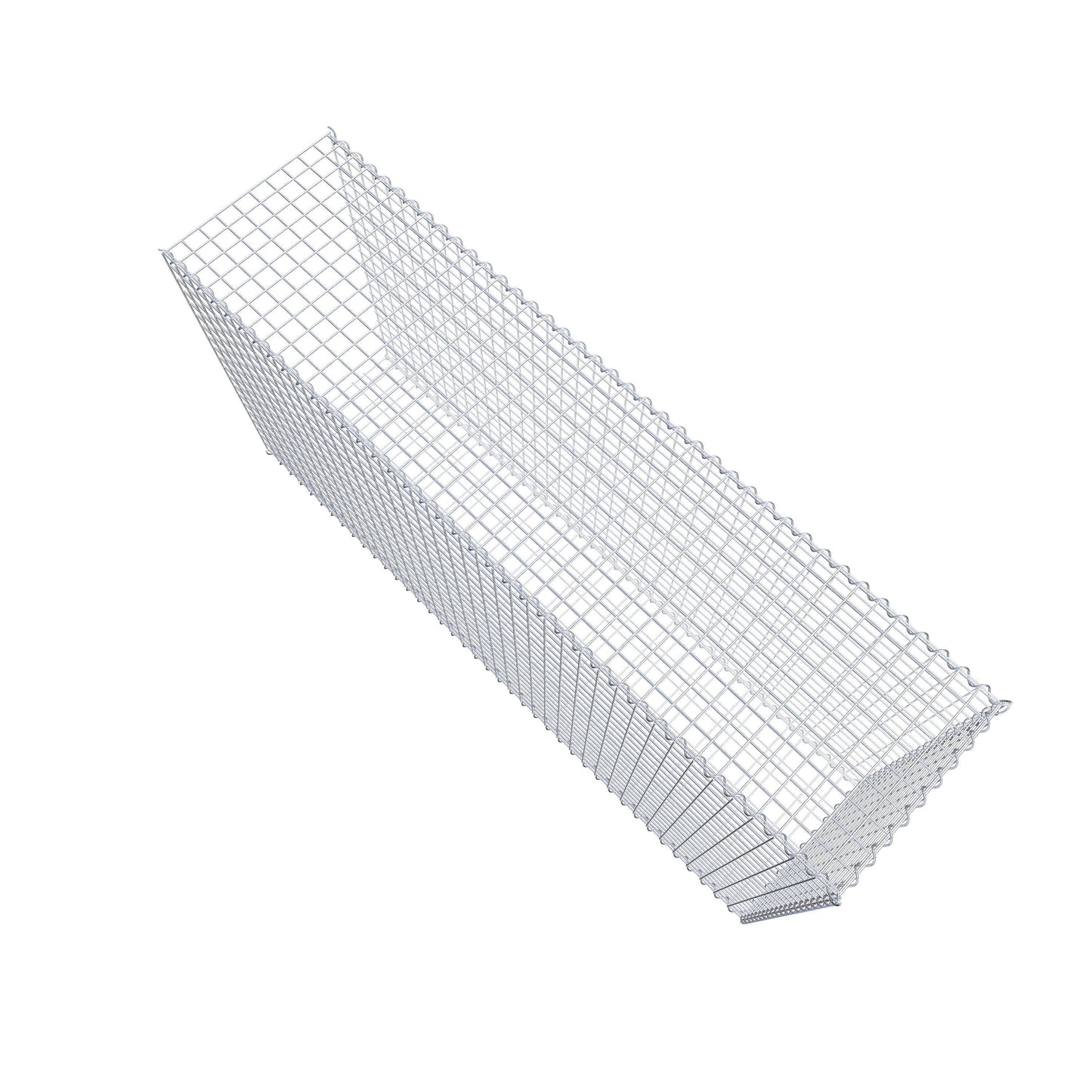 Gavión complementario tipo 2 200 cm x 100 cm x 50 cm (L x A x P), malla 5 cm x 5 cm, espiral
