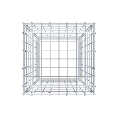 Gavión complementario de tipo 3 100 cm x 40 cm x 40 cm (largo x alto x fondo), malla 5 cm x 10 cm, anillo en C