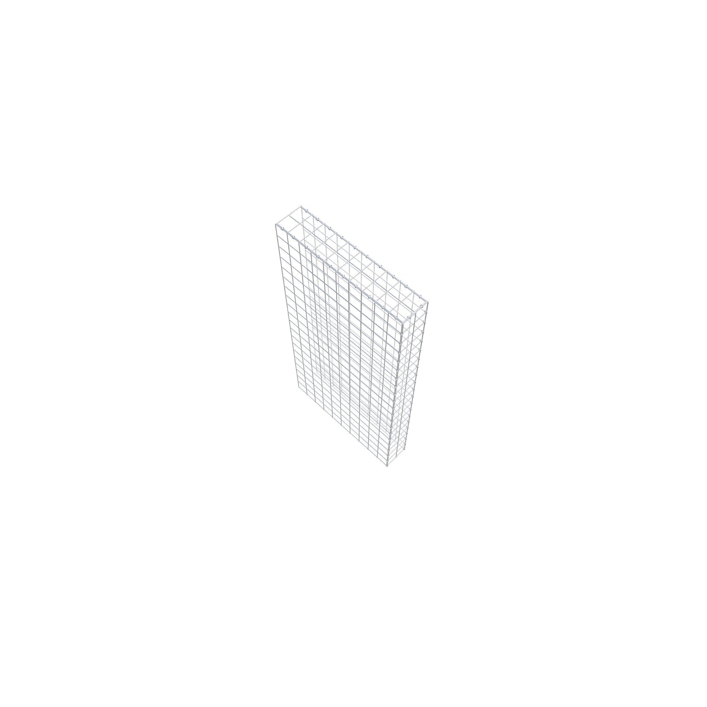 Extra gabion typ 4 200 cm x 100 cm x 20 cm (L x H x D), maskstorlek 10 cm x 10 cm, C-ring