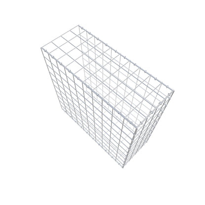 Anbaugabione Typ 2 100 cm x 100 cm x 40 cm (L x H x T), Maschenweite 10 cm x 10 cm, C-Ring
