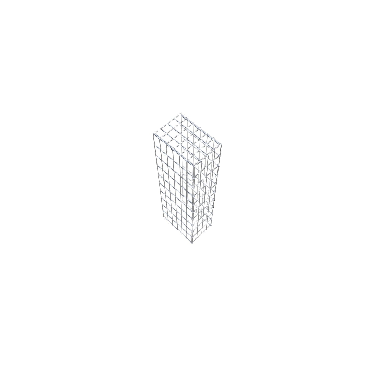 Type 4 oplegkorf 100 cm x 30 cm x 20 cm (L x H x D), maaswijdte 5 cm x 10 cm, C-ring