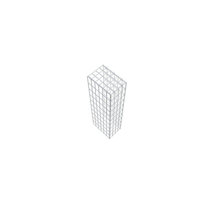 Type 4 oplegkorf 100 cm x 30 cm x 20 cm (L x H x D), maaswijdte 5 cm x 10 cm, C-ring
