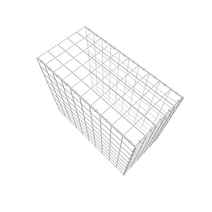 Gabbione aggiuntivo tipo 4 100 cm x 90 cm x 50 cm (L x H x P), maglia 10 cm x 10 cm, anello a C