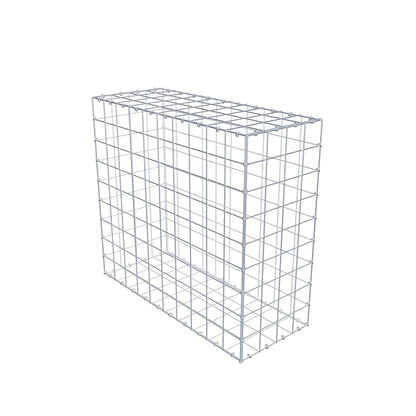 Gabbione 100 cm x 90 cm x 40 cm (L x H x P), maglia 10 cm x 10 cm, anello a C