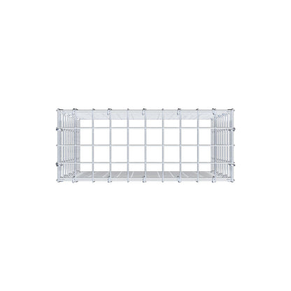 Pila adicional tipo 3 50 cm x 50 cm x 20 cm (L x A x P), malla 5 cm x 5 cm, anillo en C
