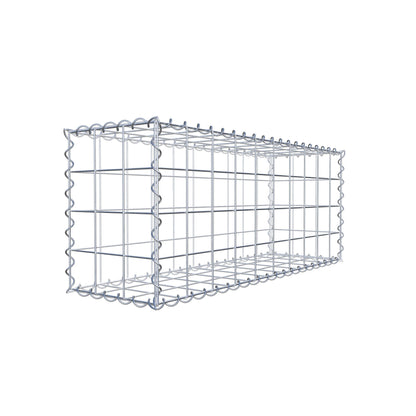 Gabion 100 cm x 40 cm x 30 cm (L x H x D), mesh size 10 cm x 10 cm, spiral