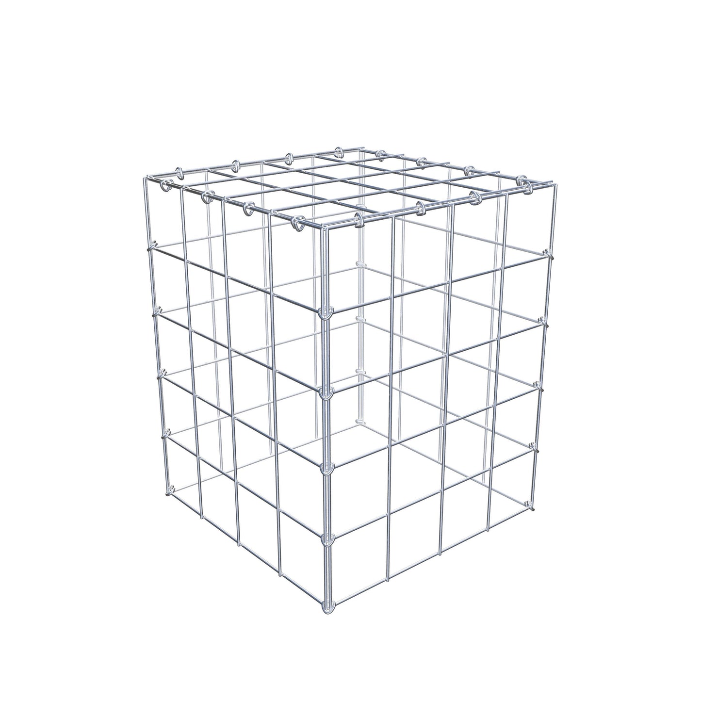 Pila adicional tipo 3 50 cm x 40 cm x 40 cm (L x A x P), malla 10 cm x 10 cm, anillo en C