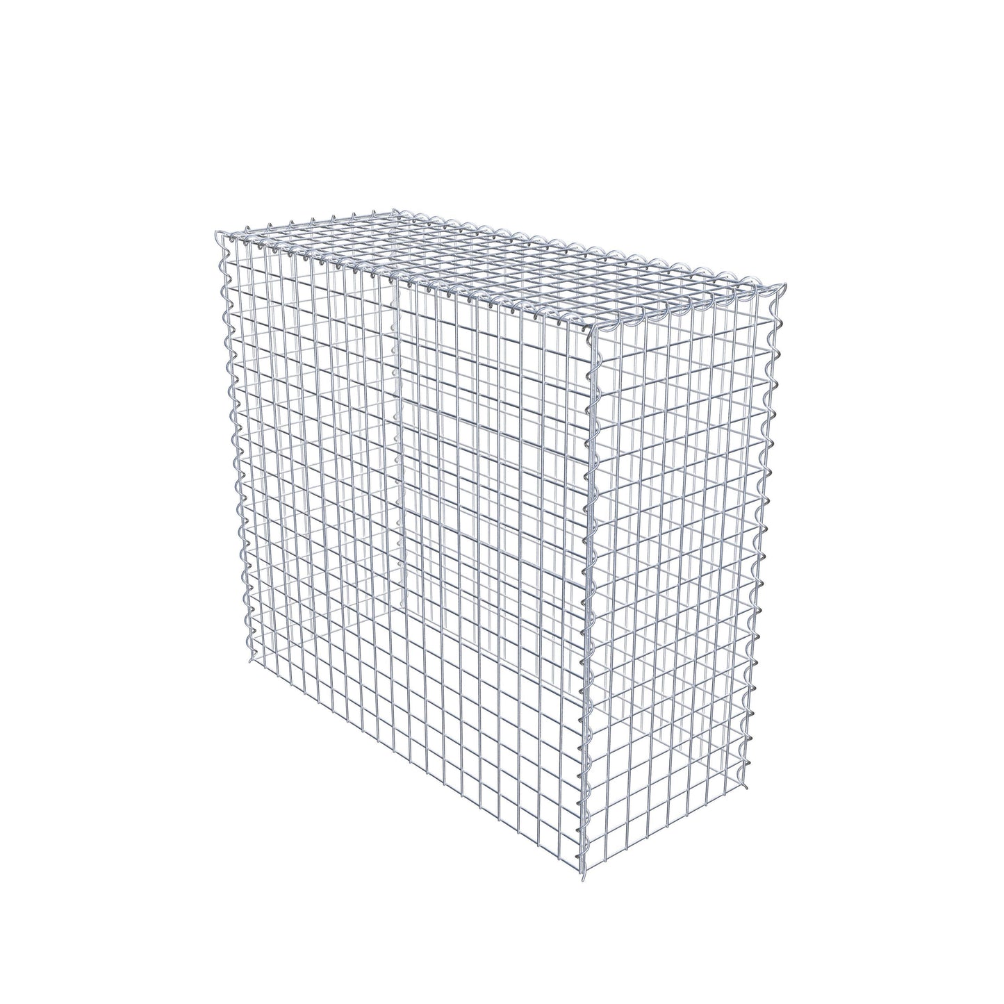 Gavión complementario tipo 3 100 cm x 90 cm x 40 cm (L x A x P), malla 5 cm x 5 cm, espiral