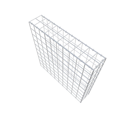 Gabião Tipo 4 100 cm x 100 cm x 20 cm (C x A x P), malhagem 10 cm x 10 cm, anel C