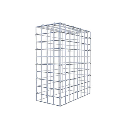 Gabião Tipo 3 50 cm x 40 cm x 20 cm (C x A x P), malhagem 5 cm x 5 cm, anel C