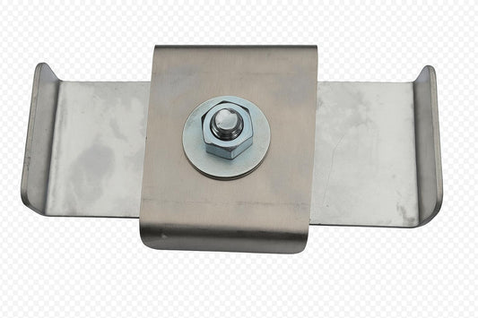 Klem voor 5 x 10 cm, aluminium