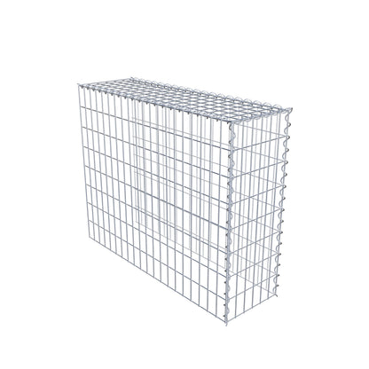 Gabbione aggiuntivo tipo 4 100 cm x 80 cm x 30 cm (L x H x P), maglia 5 cm x 10 cm, spirale