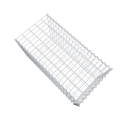 Gavión complementario tipo 2 100 cm x 50 cm x 50 cm (L x A x P), malla 5 cm x 10 cm, espiral