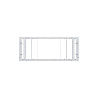 Type 3 oplegkorf 100 cm x 60 cm x 40 cm (L x H x D), maaswijdte 10 cm x 10 cm, C-ring