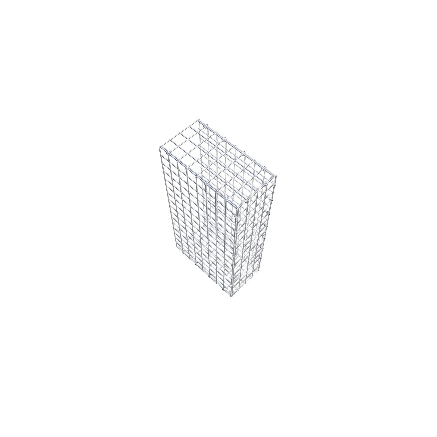 Pila adicional tipo 2 80 cm x 40 cm x 20 cm (L x A x P), malla 5 cm x 5 cm, anillo en C