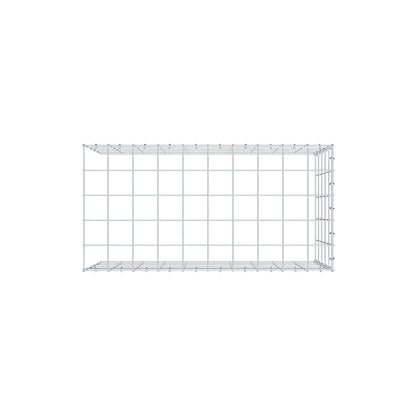 Gavión adicional tipo 4 100 cm x 50 cm x 50 cm (L x A x P), malla 10 cm x 10 cm, anillo en C