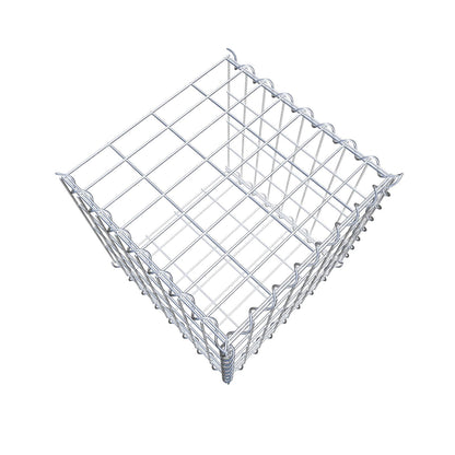 Extra gabion typ 2 40 cm x 40 cm x 40 cm (L x H x D), maskstorlek 5 cm x 10 cm, spiral