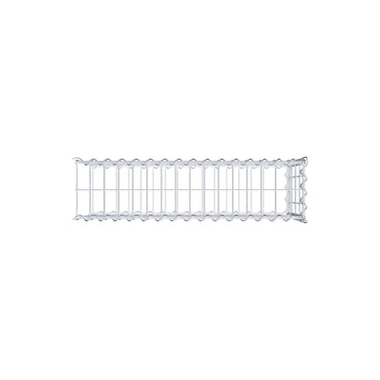 Gavión complementario tipo 2 80 cm x 40 cm x 20 cm (L x A x P), malla 5 cm x 10 cm, espiral