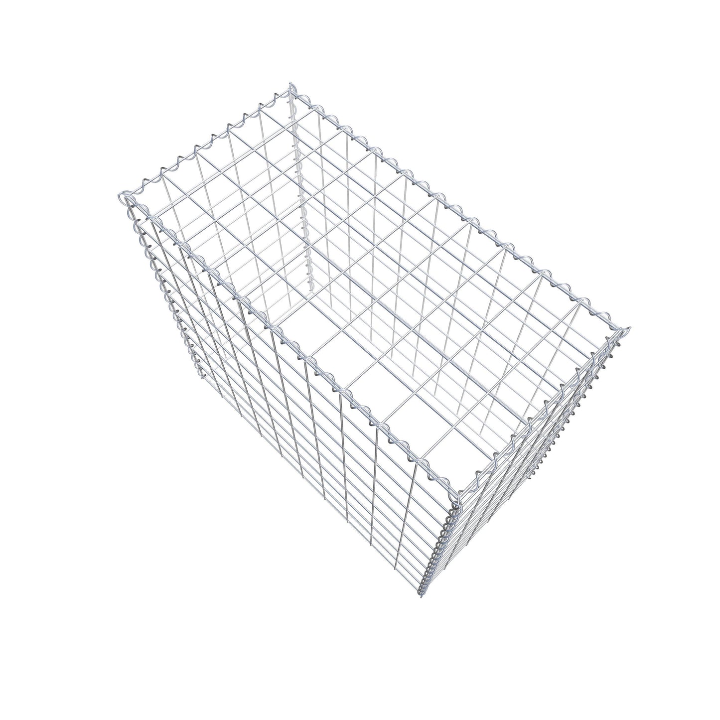 Gavión complementario tipo 3 100 cm x 90 cm x 50 cm (L x A x P), malla 10 cm x 10 cm, espiral