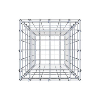 Schanskorf 100 cm x 30 cm x 30 cm (L x H x D), maaswijdte 5 cm x 10 cm, C-ring
