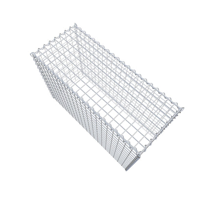 Gavión complementario tipo 3 100 cm x 70 cm x 40 cm (L x A x P), malla 5 cm x 5 cm, espiral