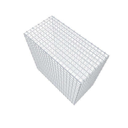 Gavión 100 cm x 100 cm x 50 cm (L x A x P), luz de malla 5 x 5 cm, anillo en espiral