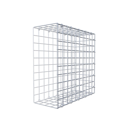 Gavión complementario de tipo 2 50 cm x 50 cm x 20 cm (largo x alto x fondo), malla 5 cm x 5 cm, anillo en C