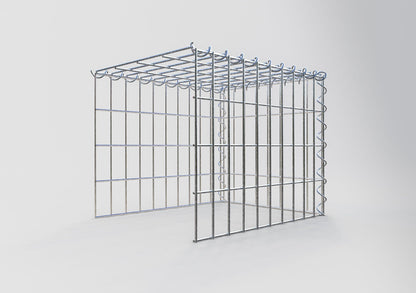 Anbaugabione Typ 4 50 cm x 40 cm x 40 cm (L x H x T), Maschenweite 5 cm x 10 cm, Spirale