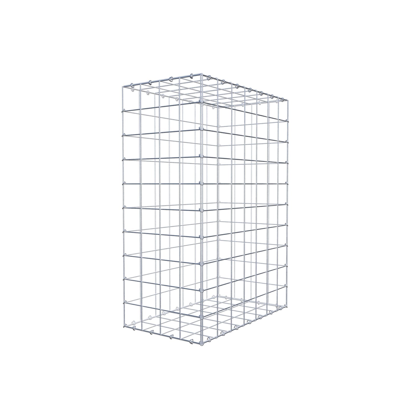Schanskorf 100 cm x 70 cm x 40 cm (L x H x D), maaswijdte 10 cm x 10 cm, C-ring