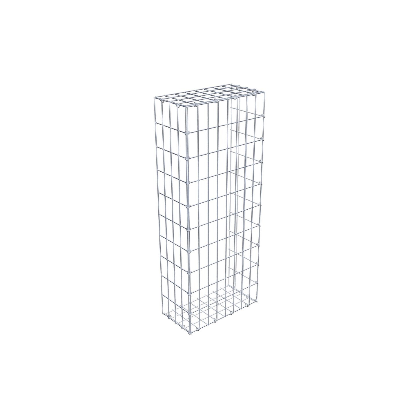 Pila adicional tipo 2 100 cm x 20 cm x 40 cm, malla 5 cm x 10 cm, anillo en C
