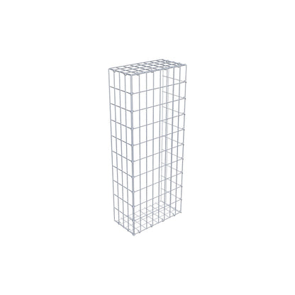 Pila adicional tipo 2 100 cm x 20 cm x 40 cm, malla 5 cm x 10 cm, anillo en C