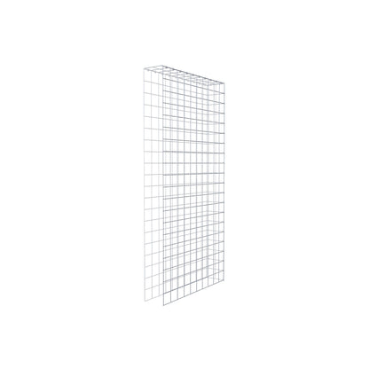 Extra gabion typ 4 200 cm x 100 cm x 20 cm (L x H x D), maskstorlek 10 cm x 10 cm, C-ring