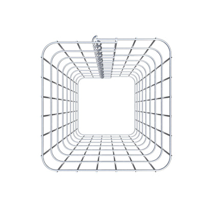 Schanskorfzuil, hoekig 32 cm x 32 cm, 80 cm hoog, MW 5 cm x 10 cm