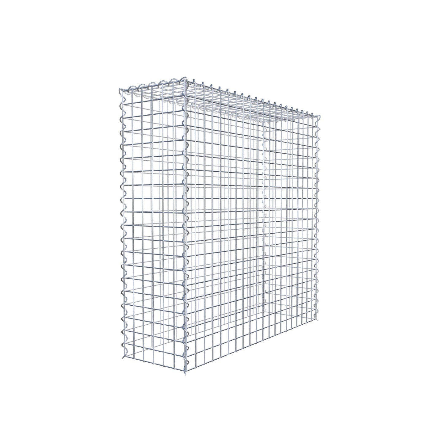 Gavión complementario tipo 3 100 cm x 100 cm x 30 cm (L x A x P), malla 5 cm x 5 cm, espiral