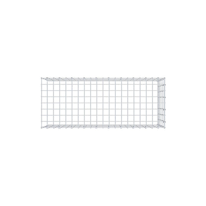 Opzetpaal type 4 100 cm x 40 cm x 40 cm (L x H x D), maaswijdte 5 cm x 10 cm, C-ring