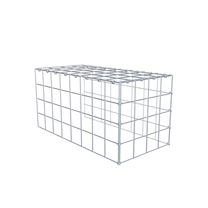 Pila adicional tipo 4 80 cm x 40 cm x 40 cm (L x A x P), malla 10 cm x 10 cm, anillo en C