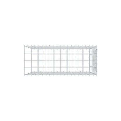 Gabbione aggiuntivo di tipo 2 100 cm x 80 cm x 40 cm (L x H x P), maglia 10 cm x 10 cm, anello a C