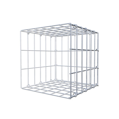 Gavión complementario tipo 2 30 cm x 30 cm x 30 cm, malla 5 cm x 10 cm, anillo en C