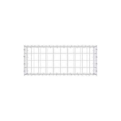 Schanskorf 100 cm x 30 cm x 40 cm (L x H x D), maaswijdte 10 cm x 10 cm, C-ring