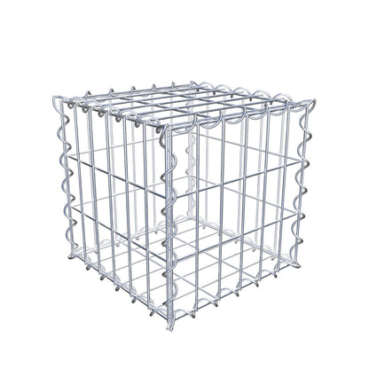 Gabbione 30 cm x 30 cm x 30 cm (L x H x P), maglia 5 cm x 10 cm, spirale