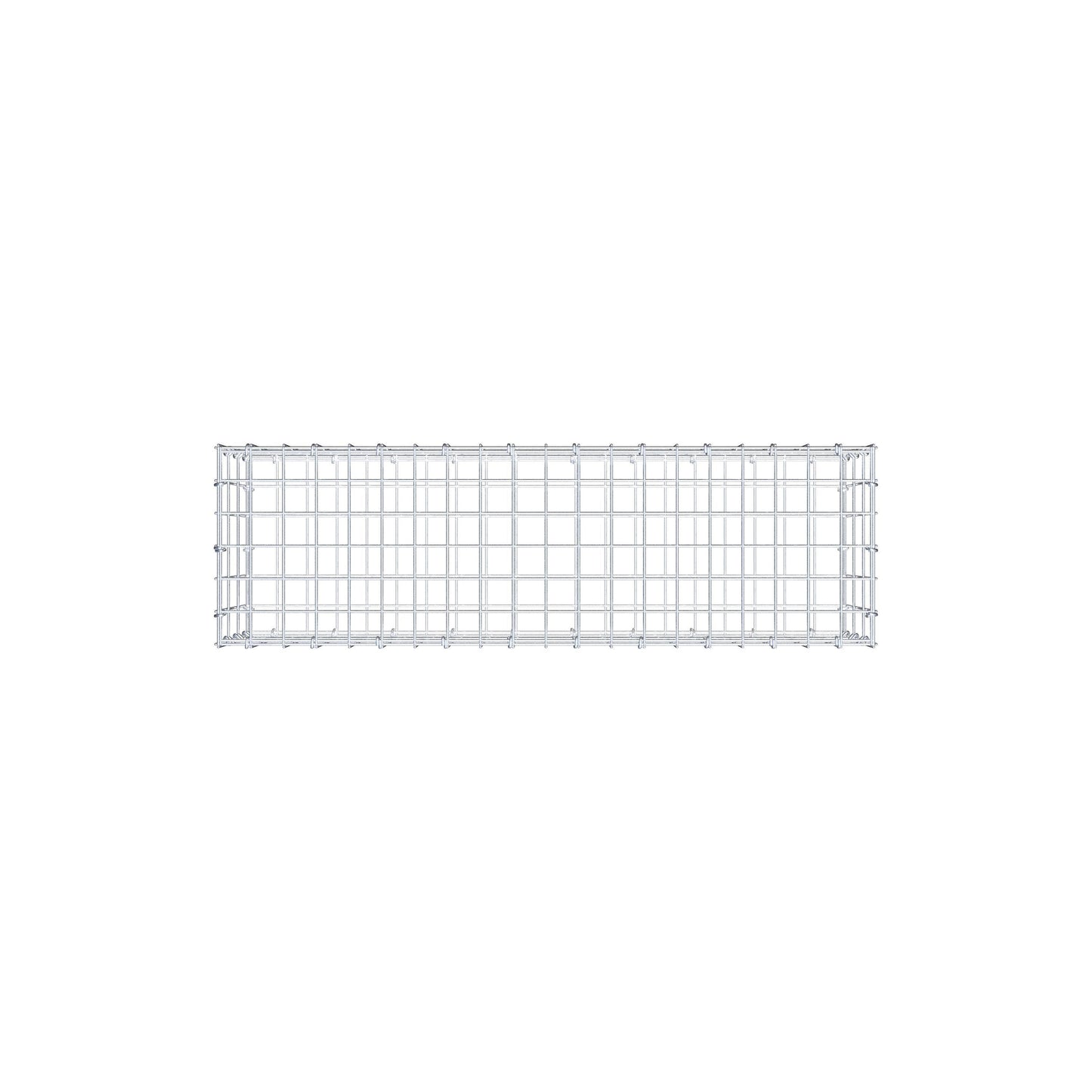 Schanskorf 100 cm x 30 cm x 30 cm (L x H x D), maaswijdte 5 cm x 10 cm, C-ring