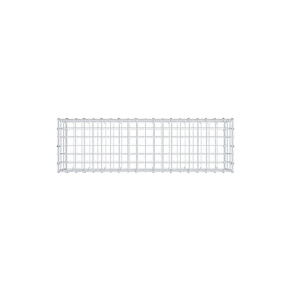 Schanskorf 100 cm x 30 cm x 30 cm (L x H x D), maaswijdte 5 cm x 10 cm, C-ring