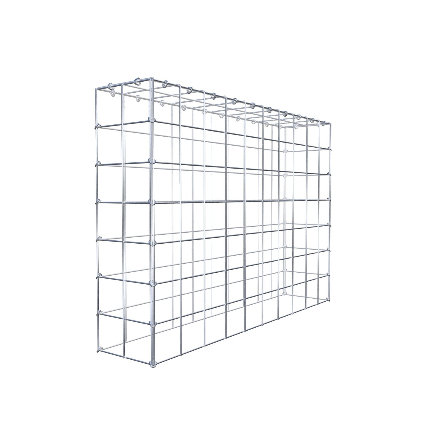 Gavión complementario de tipo 3 100 cm x 70 cm x 20 cm (L x A x P), malla 10 cm x 10 cm, anillo en C