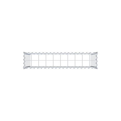 Extra gabion typ 3 100 cm x 60 cm x 20 cm (L x H x D), maskstorlek 10 cm x 10 cm, spiral