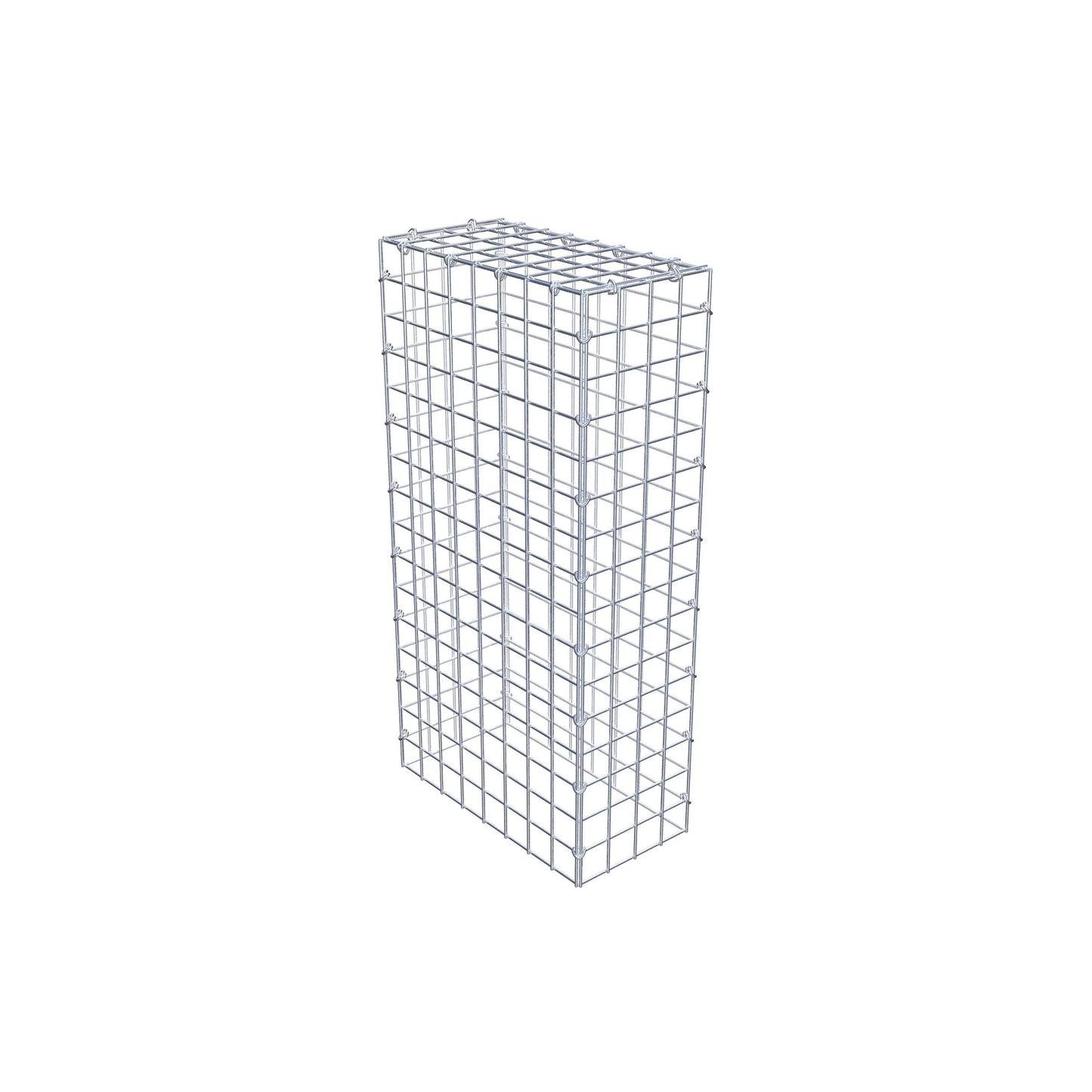 Pila adicional tipo 3 80 cm x 40 cm x 20 cm (L x A x P), malla 5 cm x 5 cm, anillo en C
