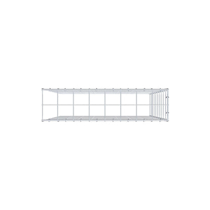 Anbaugabione Typ 4 100 cm x 80 cm x 20 cm (L x H x T), Maschenweite 10 cm x 10 cm, C-Ring